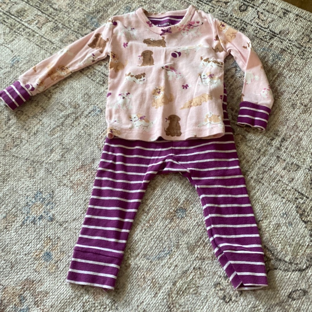 Hatley Organic Cotton Pajamas puppies
